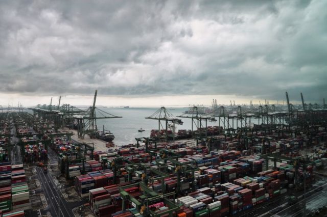 Singapore's exports continue to grow in April but at a slower pace of 6%.