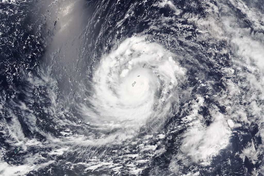 Typhoon Mawar Bears Down on Guam with Category 5 Strength