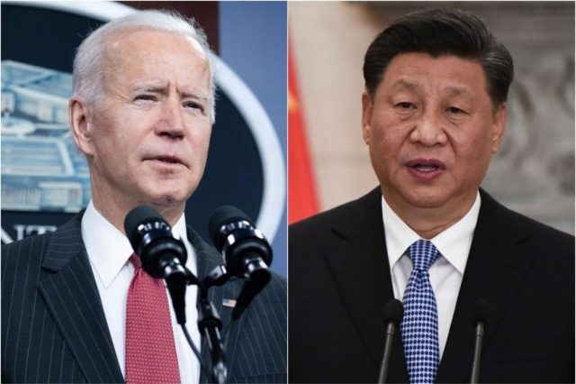 The first direct contact between Biden and the Chinese president.