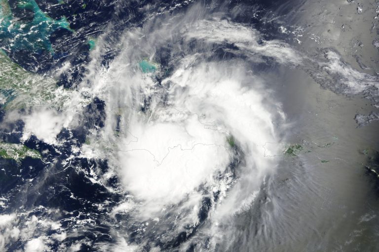Tropical Storm Franklin Hits Hispaniola Island
