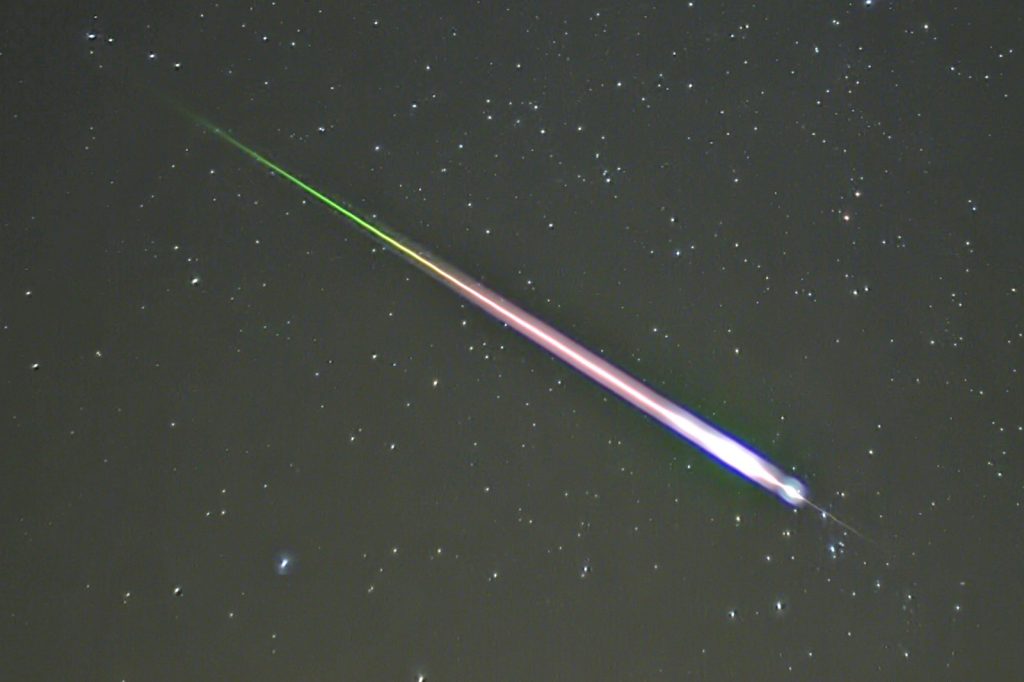 Blue Fireball Streaks Over Spain and Portugal