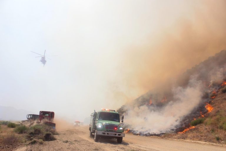 Post Fire Forces 1,200 Evacuations Near LA