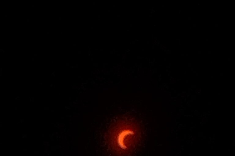 Annular Solar Eclipse Casts Ring Over Pacific