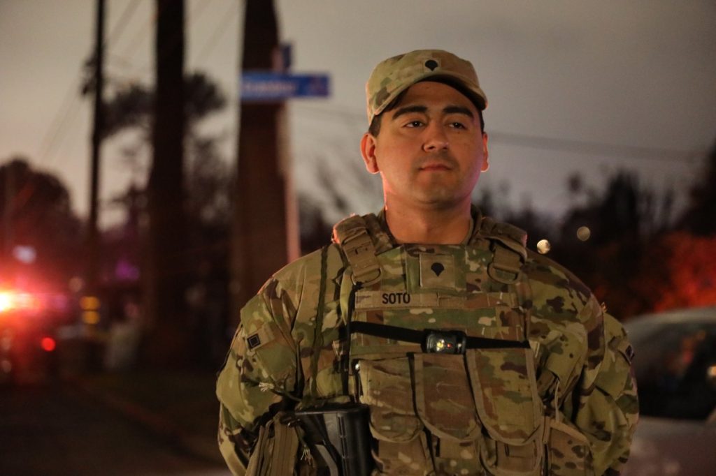 National Guard Deployed to Guard Evacuated Homes Amid LA Wildfires