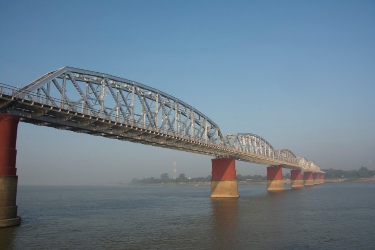 Myanmar Earthquake Partially Collapses Historic Ava Bridge
