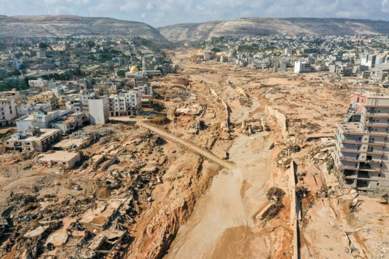 Libya Dam Collapses Kill 7,800 in Derna Flooding