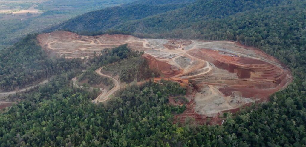 Open Pit Nickel Mine