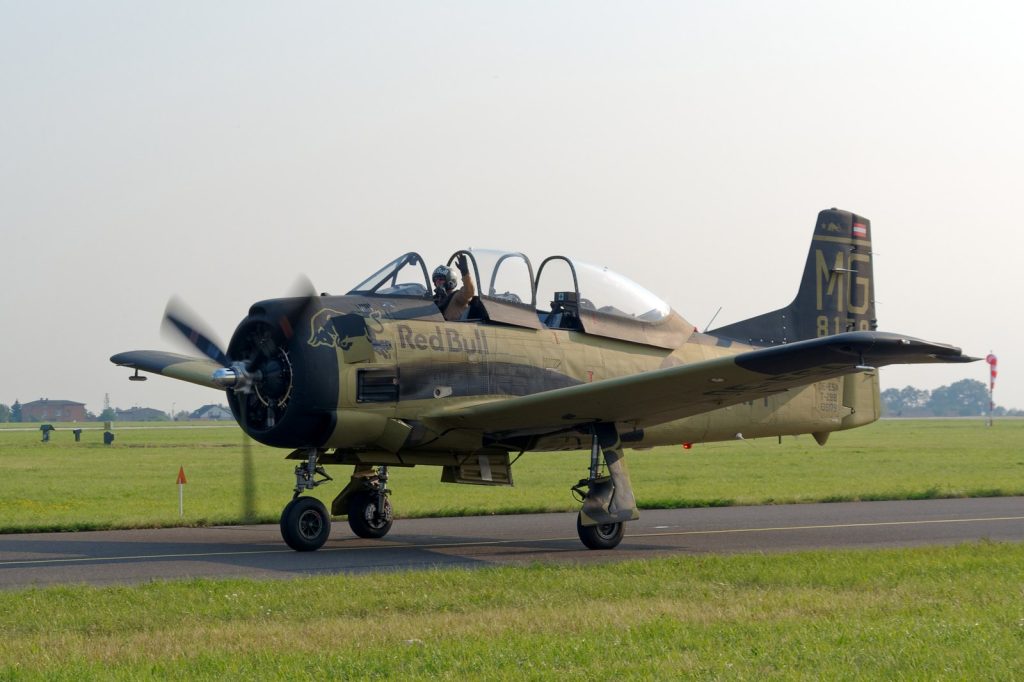 Mid-Air Explosion Preceded Fatal T-28 Crash in Germany