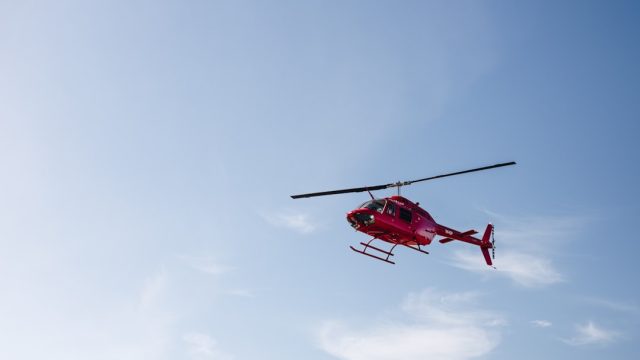 Investigators Focus on Why One Helicopter Crashed as Others Landed Safely Wreckage of a Bell 212 helicopter scattered on a mountainous slope in East Azerbaijan province, Iran.