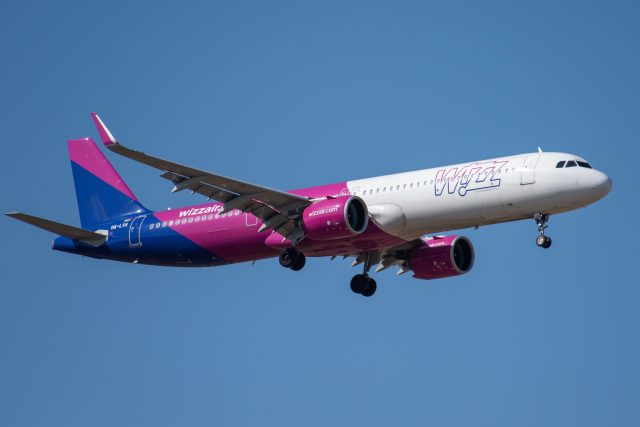 Frontier Airlines plane strikes person during takeoff at Denver airport An Airbus A321neo on a runway at Denver International Airport with emergency vehicles nearby after an aborted takeoff.