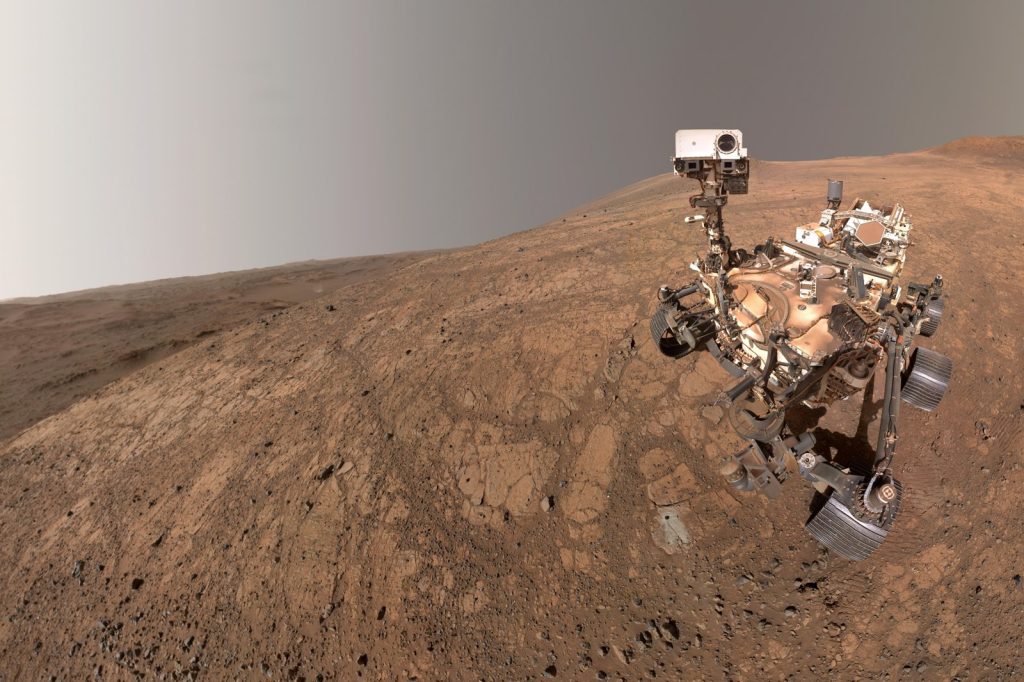 Perseverance Rover Snaps a 61-Image Selfie on Mars