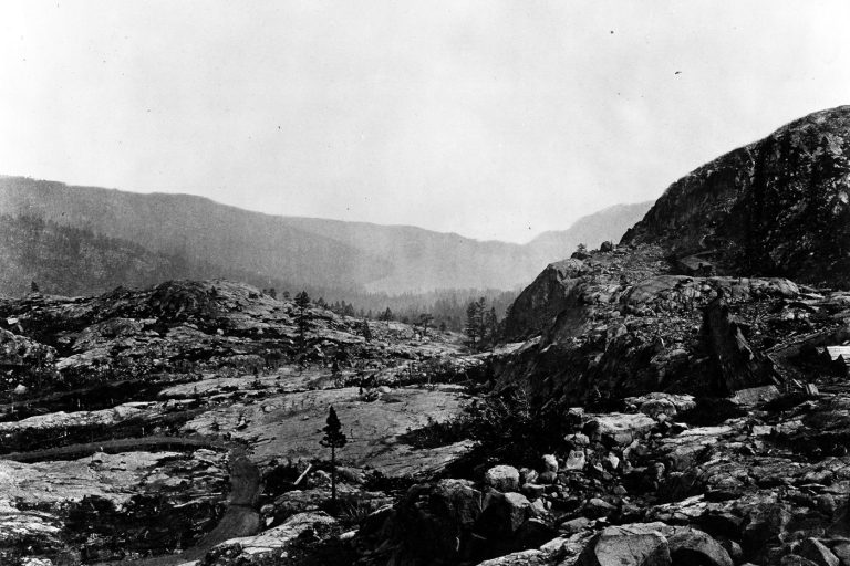 Central Pacific Carves 1,659-Foot Summit Tunnel Through Sierra Nevada