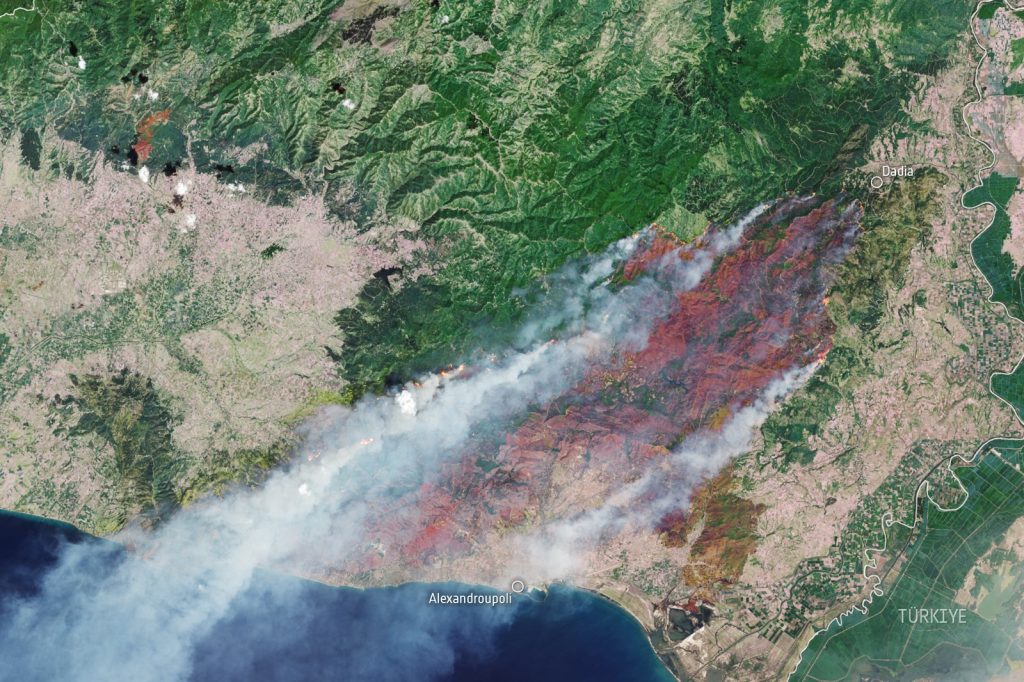Europe Faces Second Worst Wildfire Season On Record