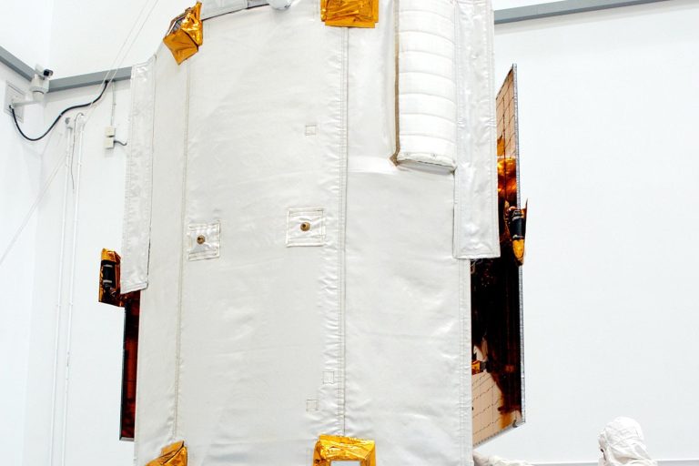 Ultra-black coating with 2% reflectivity dims satellites