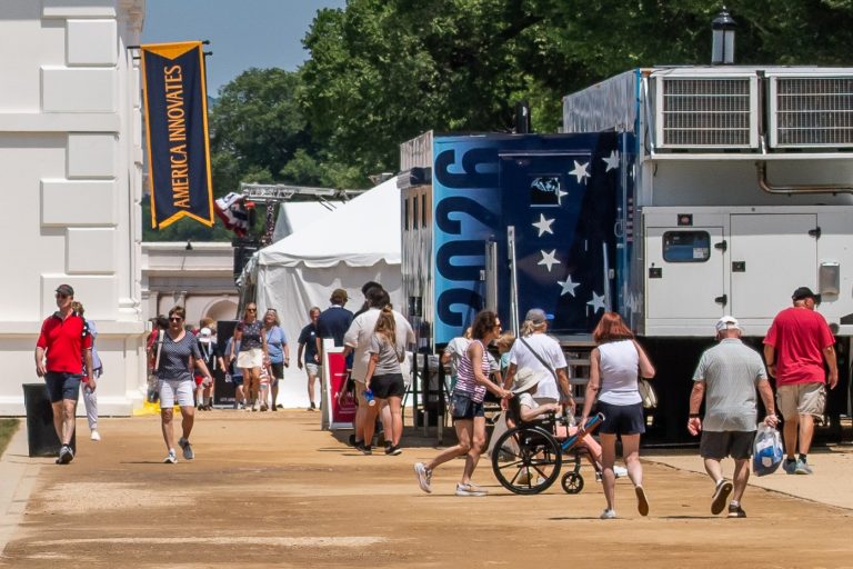 Heat Wave Overshadows Historic U.S. Independence Day Celebrations