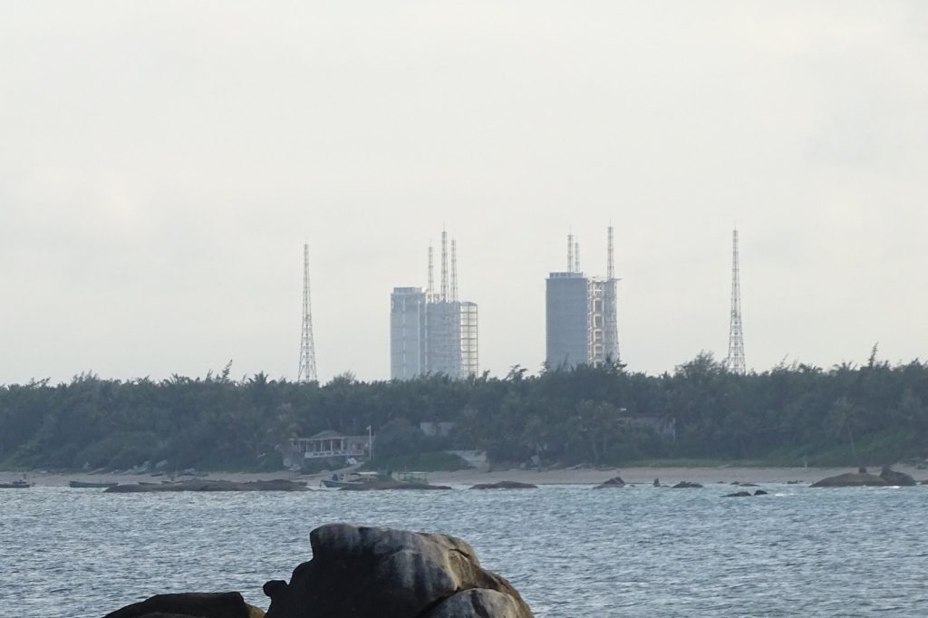 Li Hong oversees Long March 10B launch at Wenchang site