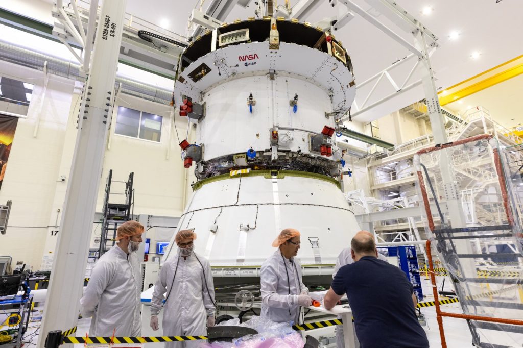 NASA\u2019s Orion & SpaceX Starship to Return Humans to Moon