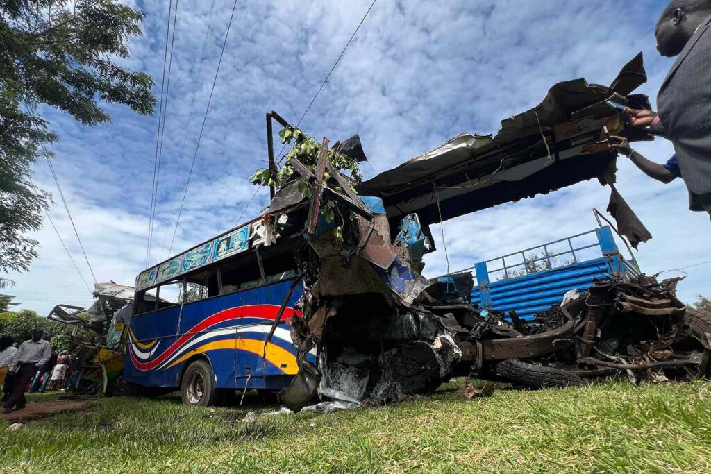 Uganda Bus Truck Crash Kills Six