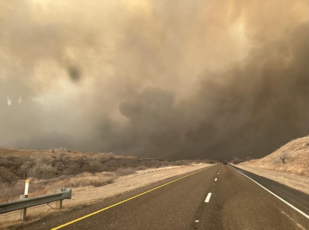 Wildfires Force Evacuations in Oklahoma, Texas