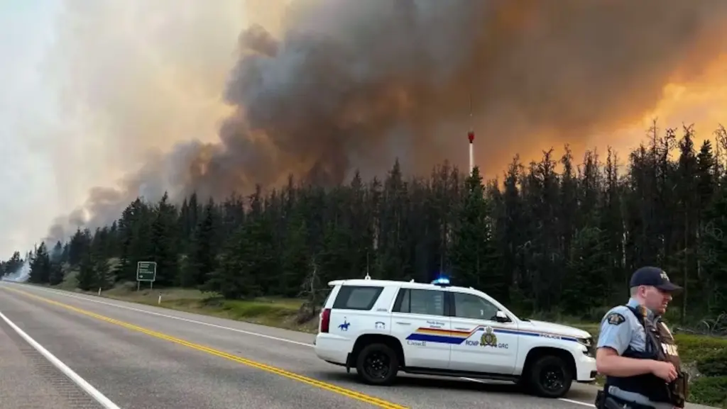 Alberta Wildfires Force Jasper Evacuations