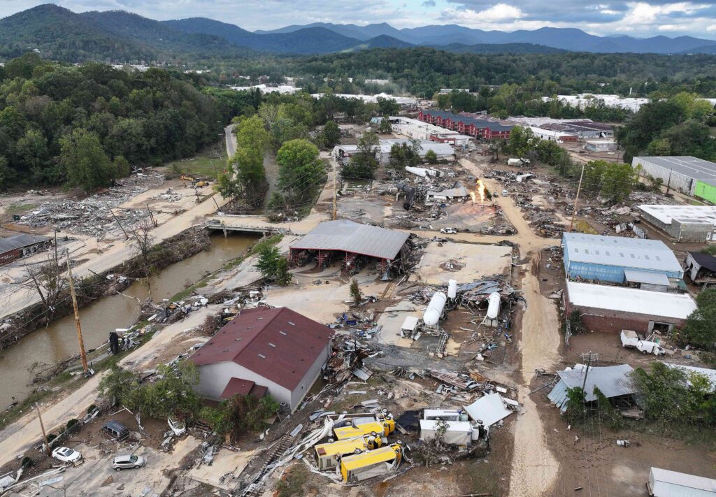 Hurricane Helene Floods Appalachian Towns Dead