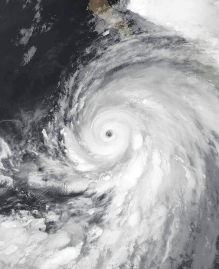 Tropical Storm Hilary Hits Baja California Coast
