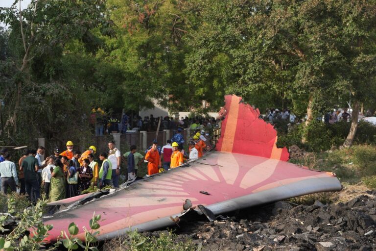 Air India Crash Kills 279 Including 38 on Ground Near Ahmedabad