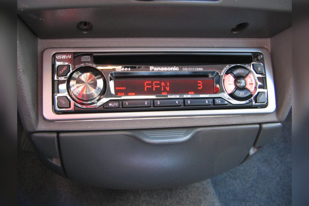 Am Radio Dial In A Car Dashboard