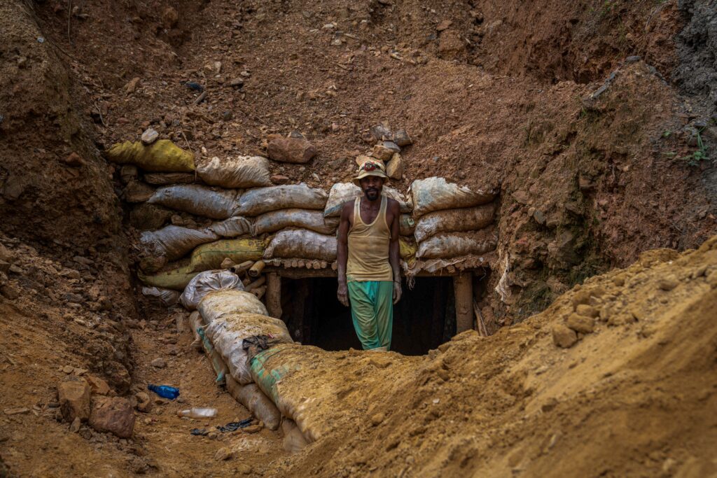 Artisanal Miner In Eastern Drc