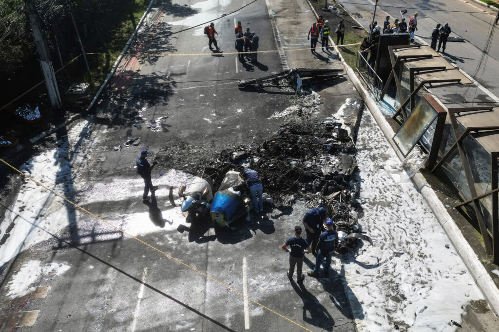 Brazil Plane Crash Kills Two Injures