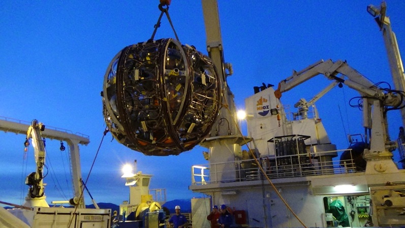 Researchers at the KM3NeT collaboration analyze data from underwater neutrino detectors in the Mediterranean Sea.