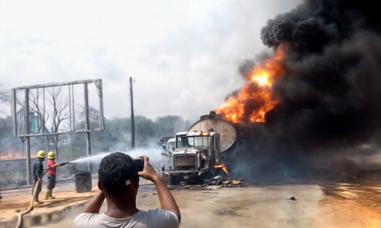 Eight Killed in Nigeria Tanker Explosion During Fuel Siphoning