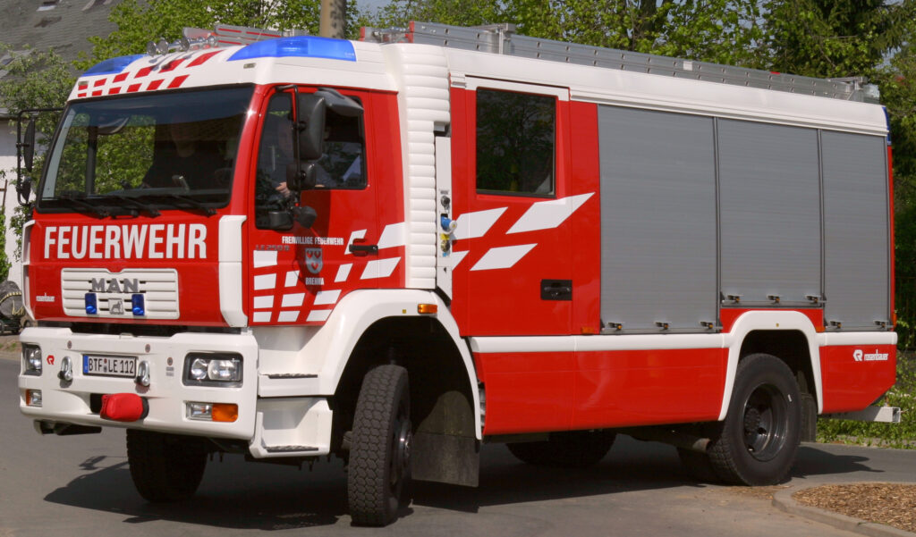 German Fire Engine