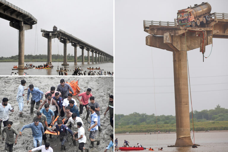Gujarat Bridge Collapse Kills 13, Raises Safety Questions in India