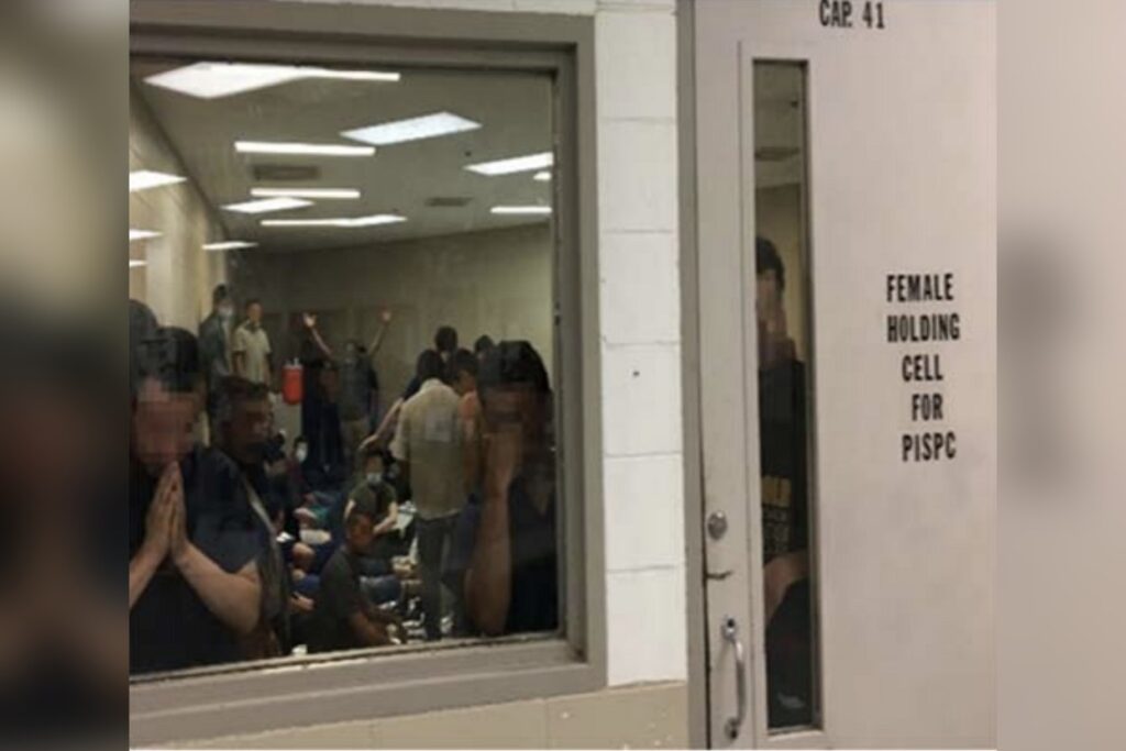 Migrant Detention Cell