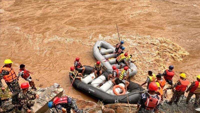 Nepal Floods Death Toll Climbs Rescue