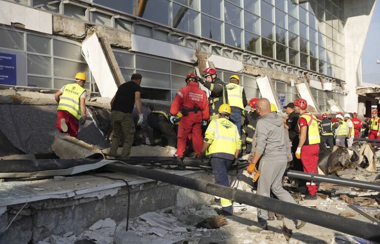Novi Sad Station Canopy Collapse Kills 14, Injures 3