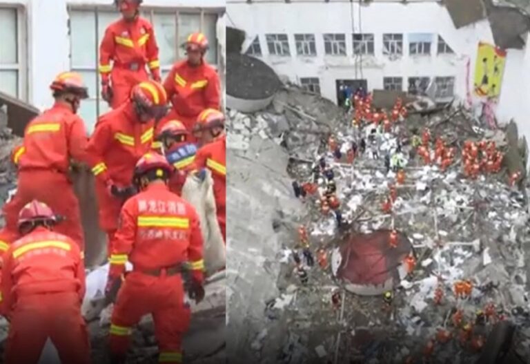 School Roof Collapse Kills 11 in Qiqihar
