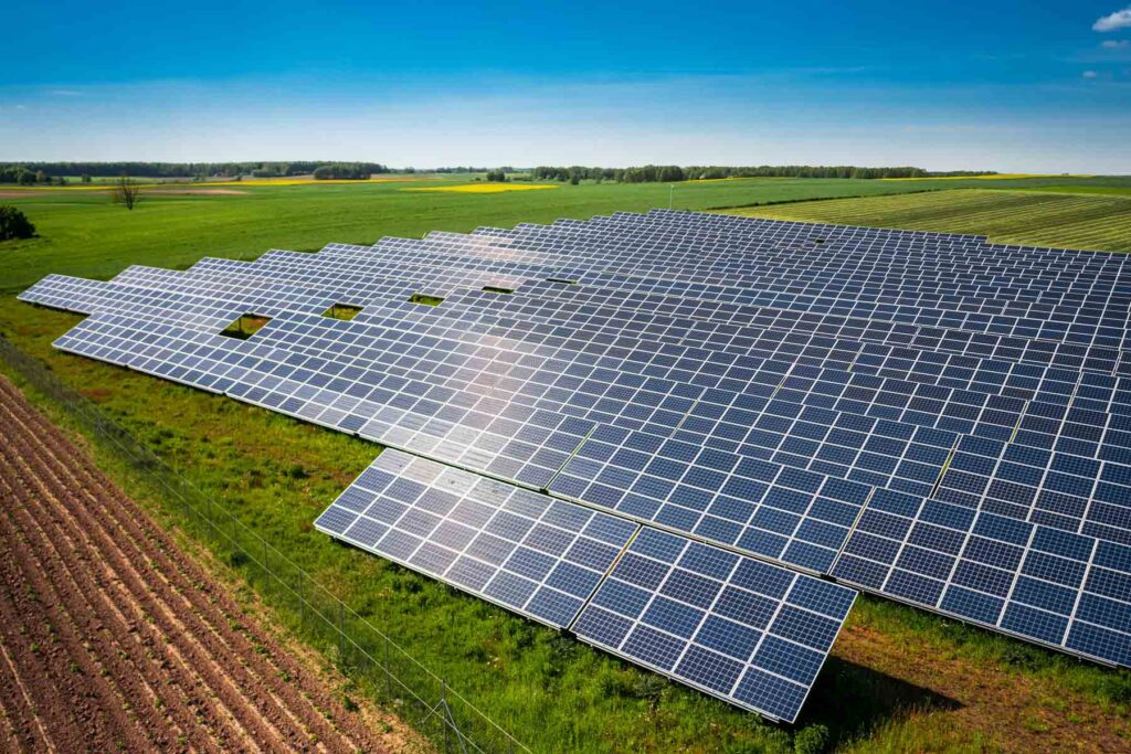 Solar Panel Farm