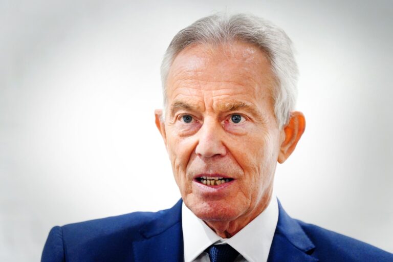 Tony Blair Says Net Zero Strategy ‘Doomed to Fail’ Without Tech Focus