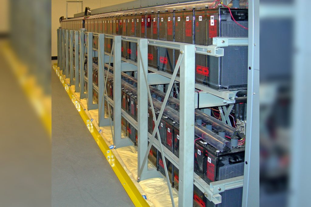 Battery Storage System In A Commercial Building