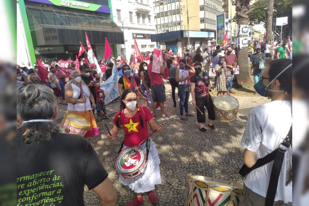 Brasilia Science Rally Scientists Protesting In Brasili