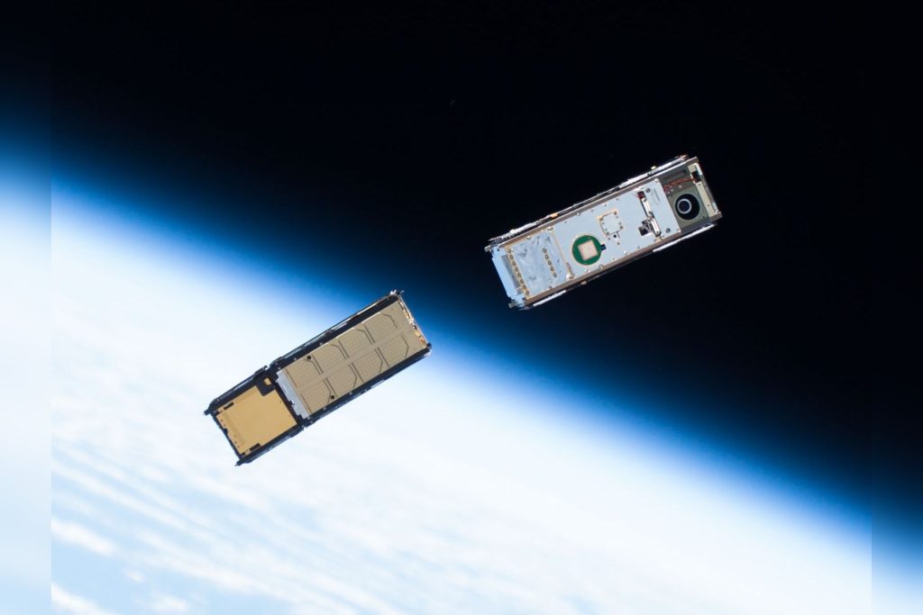 Crowded Geosynchronous Orbit Satellite View