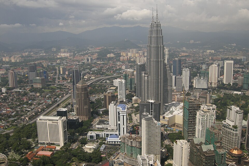 Kuala Lumpur Malaysia City Skyline