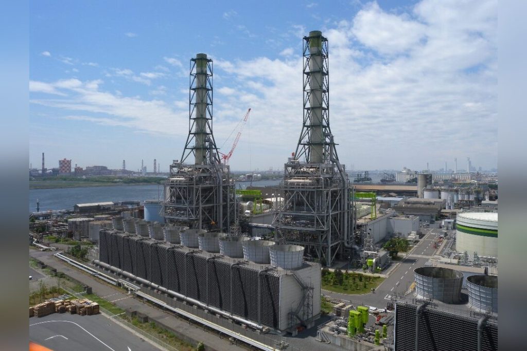 Natural Gas Power Plant In Use