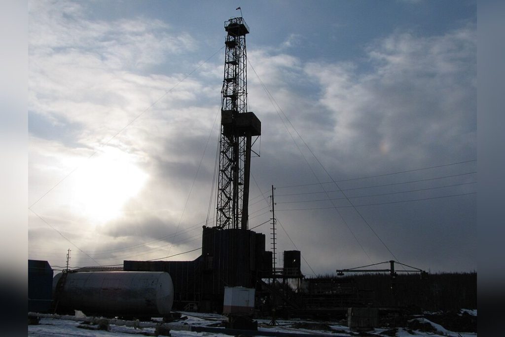 Russian Oil Rig